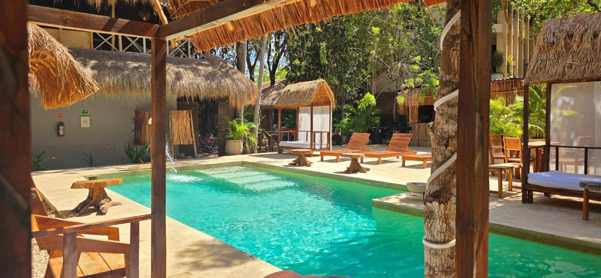 Hotel Kin Tulum Jungle Deluxe Buitenkant foto