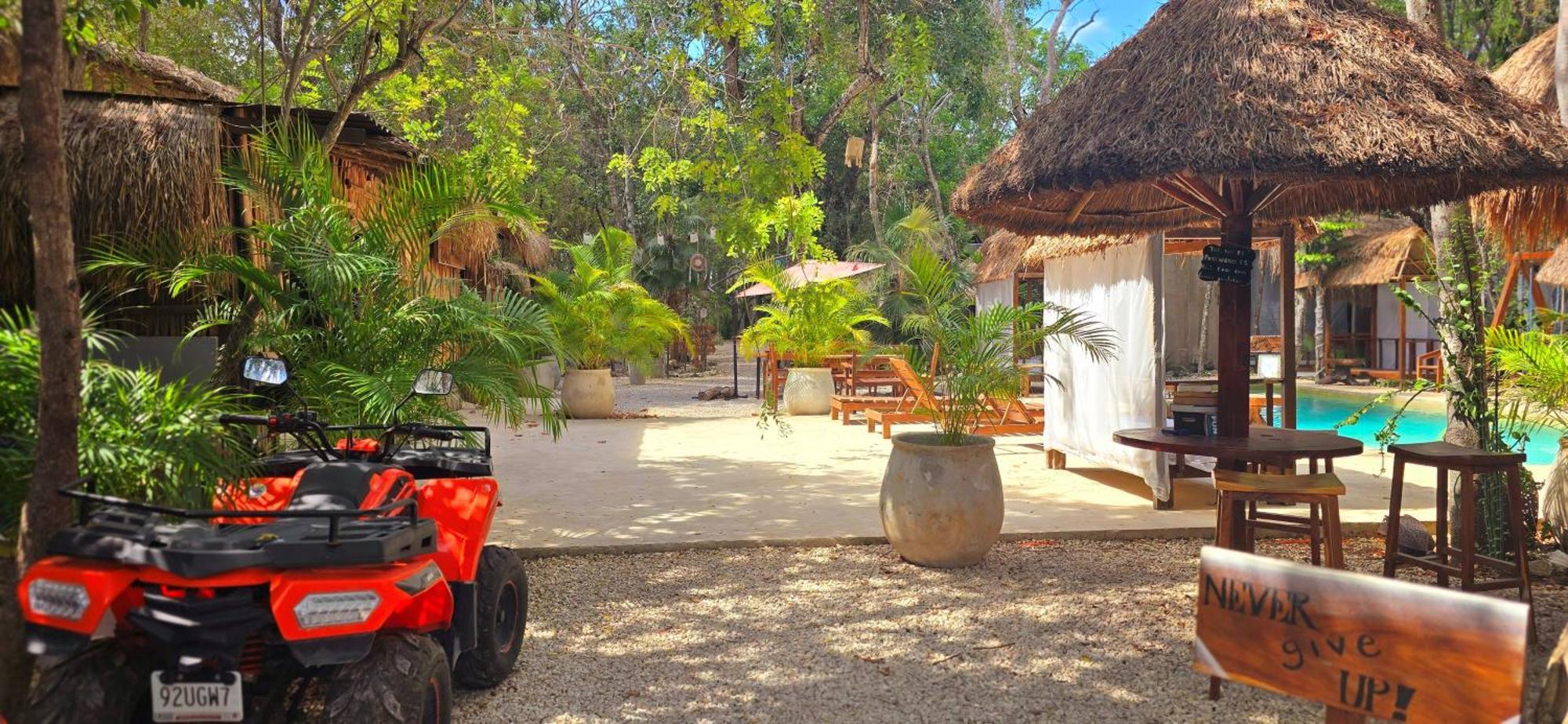 Hotel Kin Tulum Jungle Deluxe Buitenkant foto